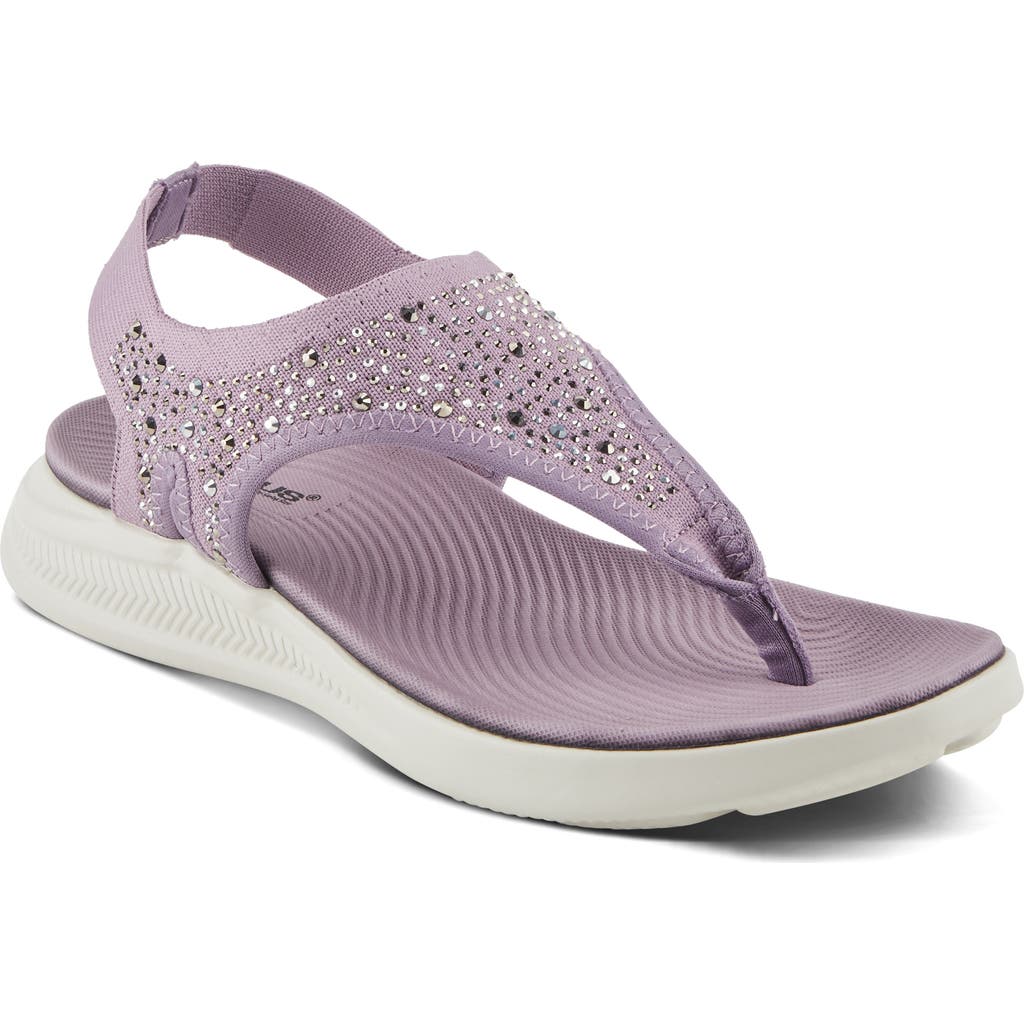 Flexus By Spring Step Springall Slingback Platform Sandal In Purple