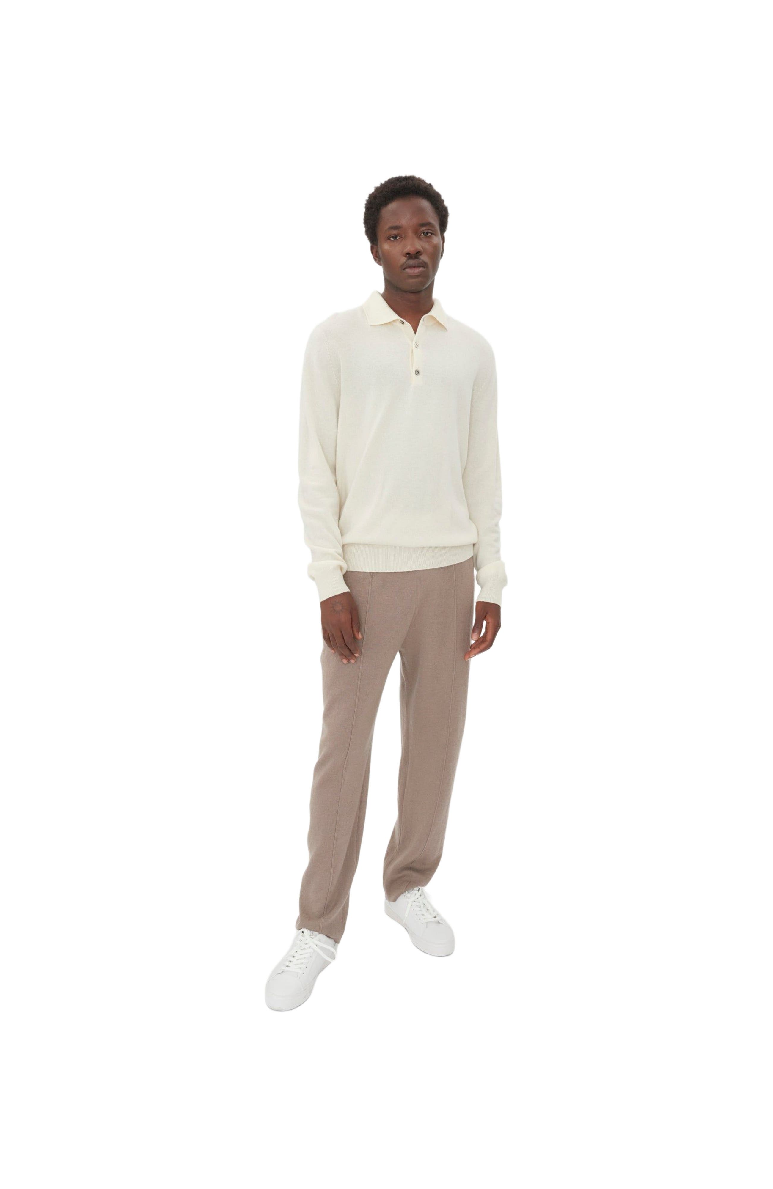 Essential Cashmere Polo Sweater - image 5