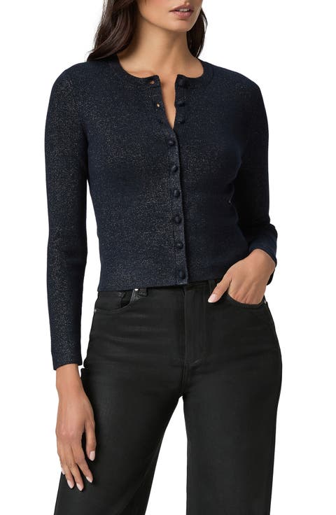 Anzu Metallic Cardigan