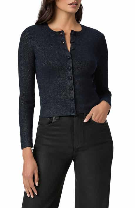 PAIGE Anzu Metallic Cardigan