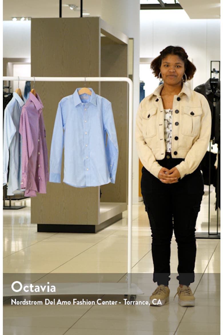 Kids' Solid Button-Up Dress Shirt video