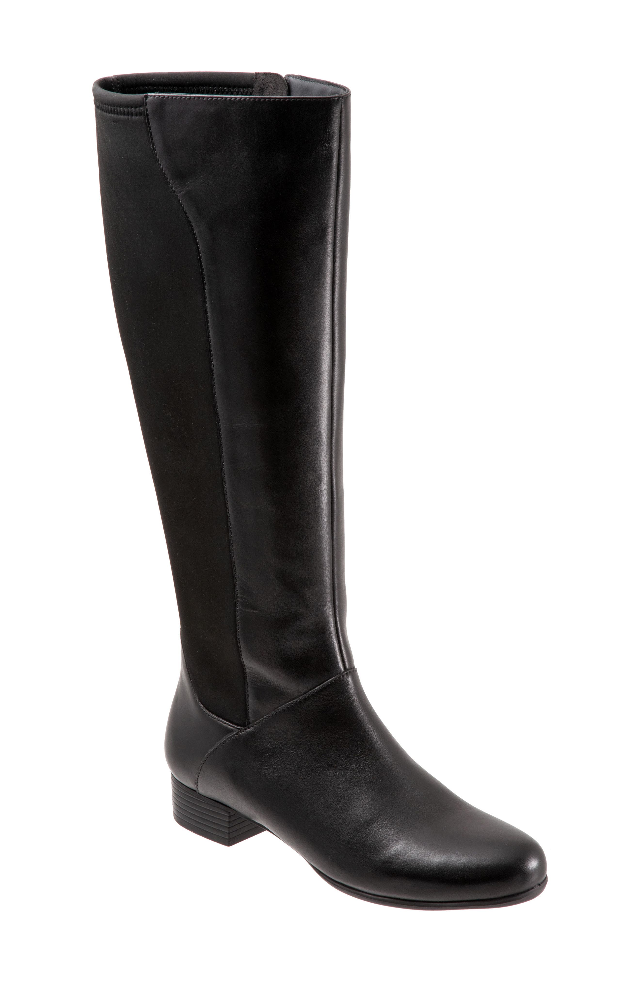 Trotters Misty Leather Knee High Boot, Main, color, 