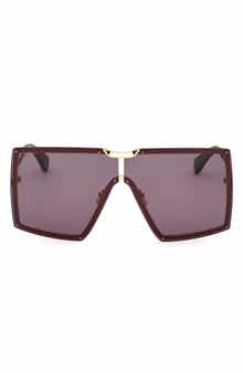 Max Mara 69mm Shield Sunglasses