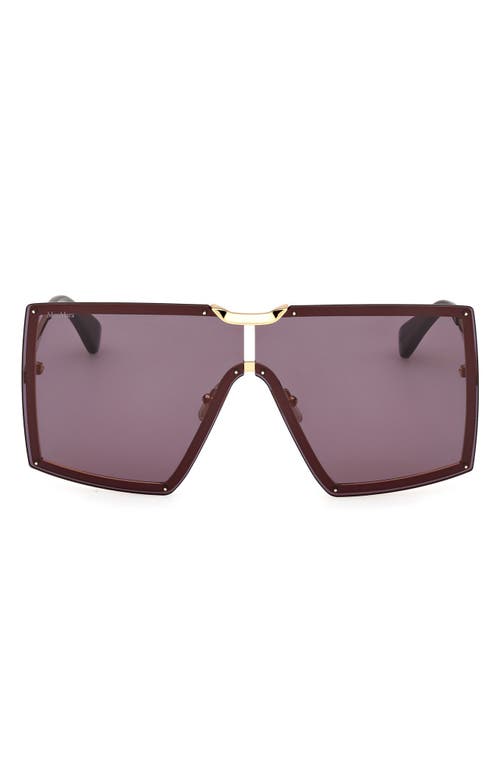 Max Mara 69mm Shield Sunglasses In Multi