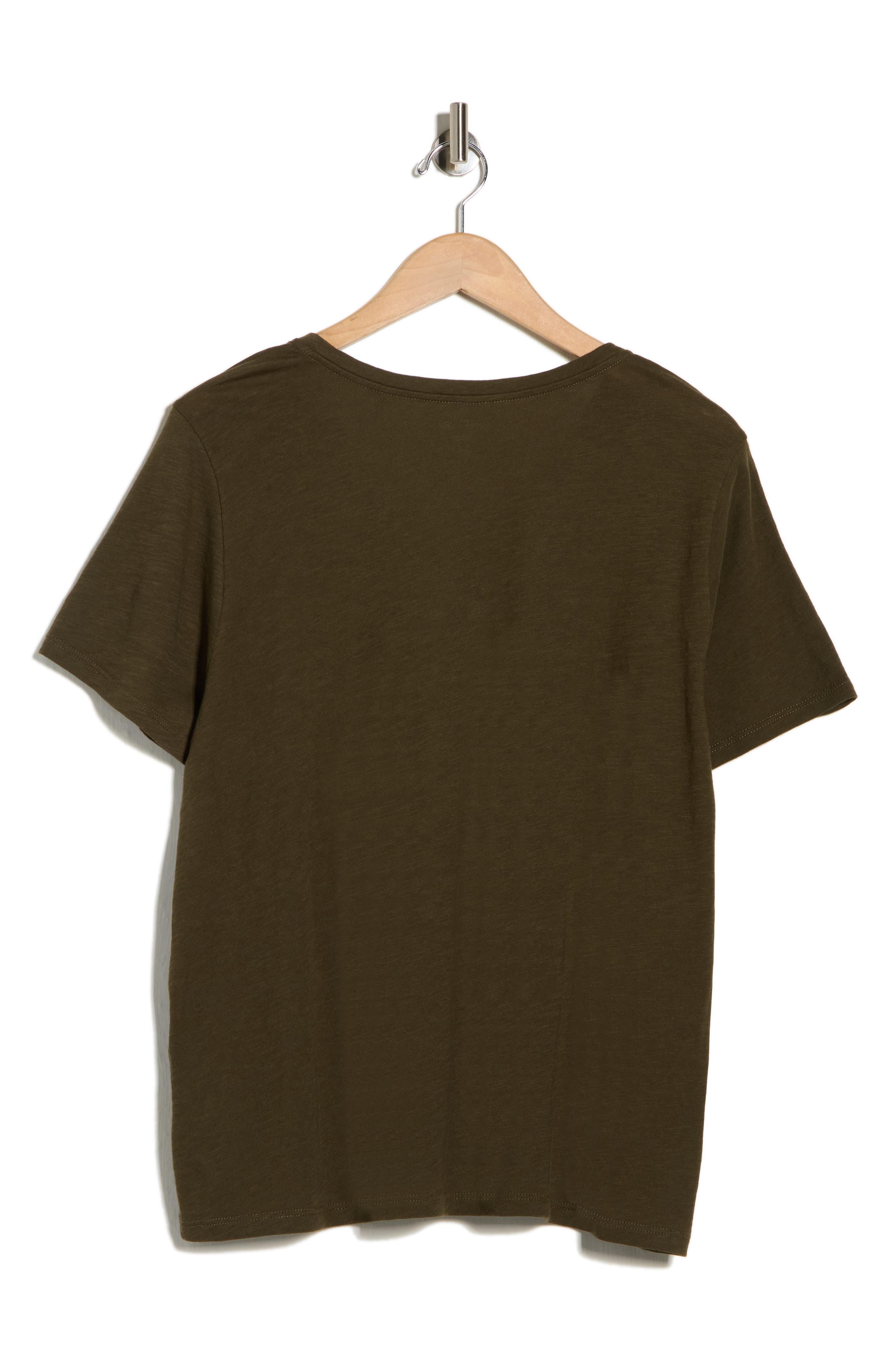 Easy V-Neck Organic Cotton T-Shirt - image 2