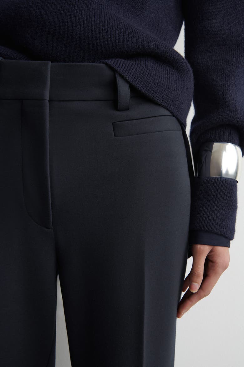 Milano Straight-Leg Pants, Alternate, color, NAVY
