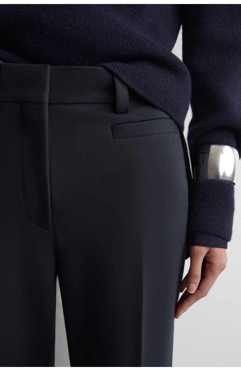 COS Milano Straight-Leg Pants, Alternate, color, Navy