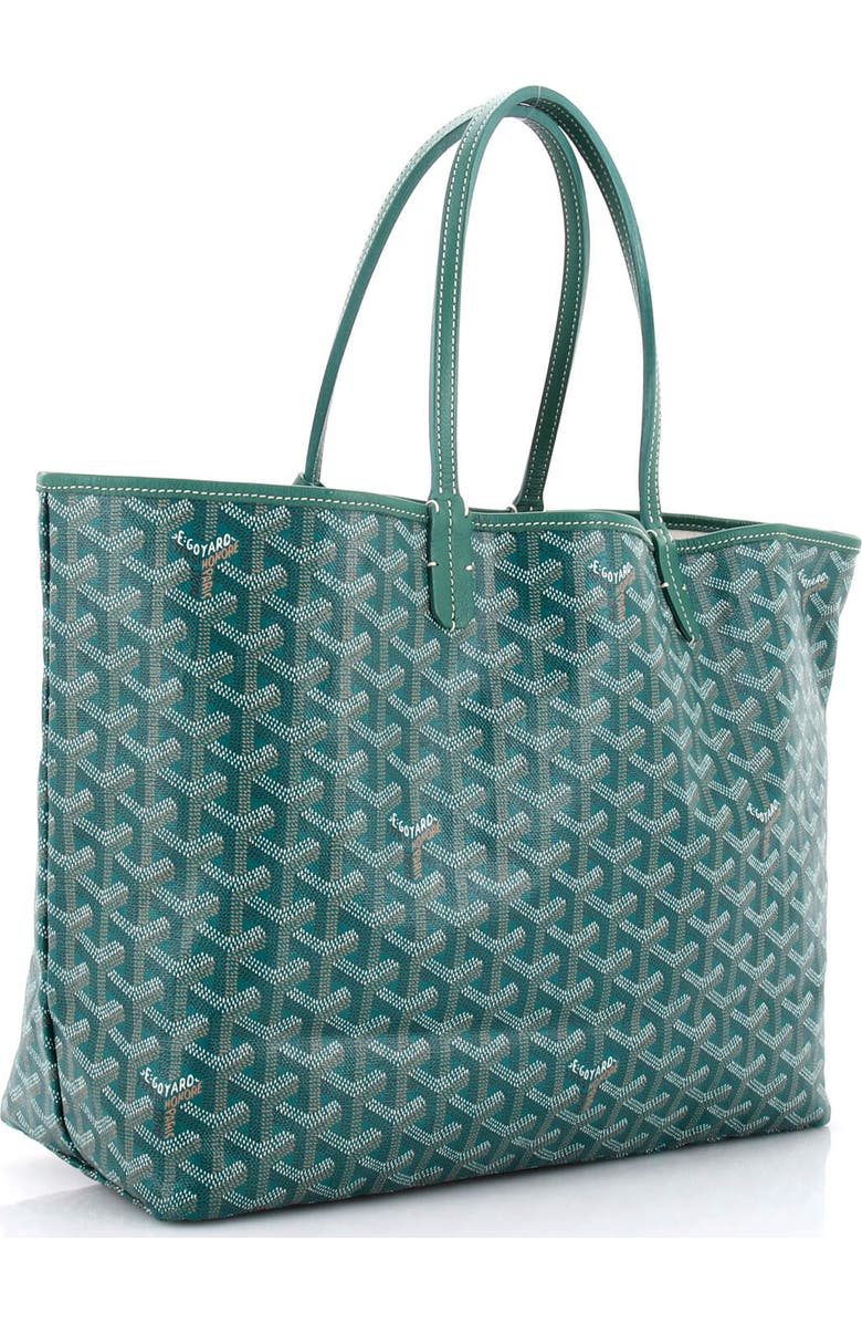 Pre-Owned Goyard Saint Louis Tote Coated Canvas PM, Alternate, color, Green