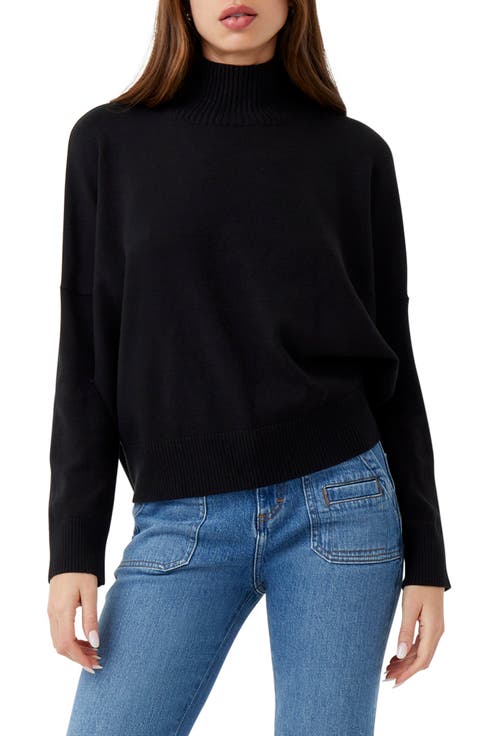 Jeanie Vhari Mock Neck Sweater
