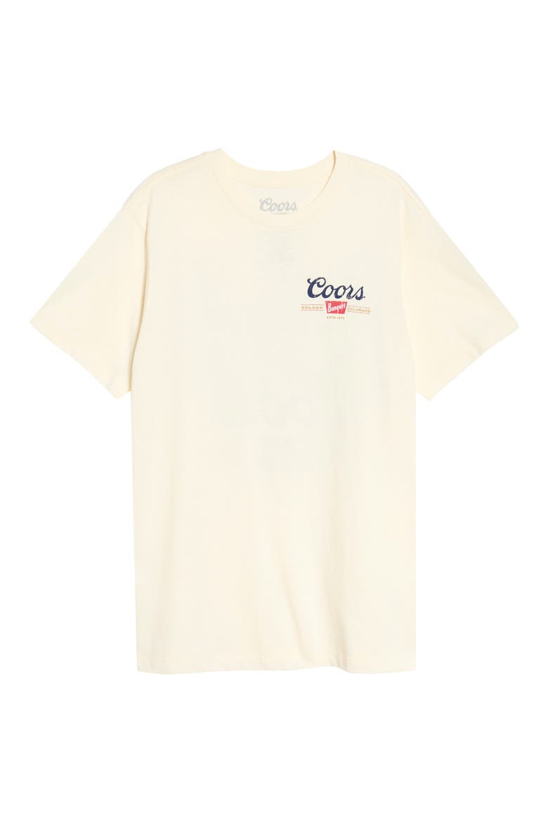 Coors Banquet Graphic T-Shirt, Alternate, color, CREAM