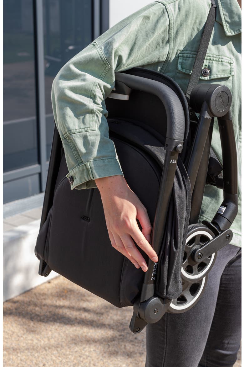 Aer Stroller, Alternate, color, REFINED BLACK