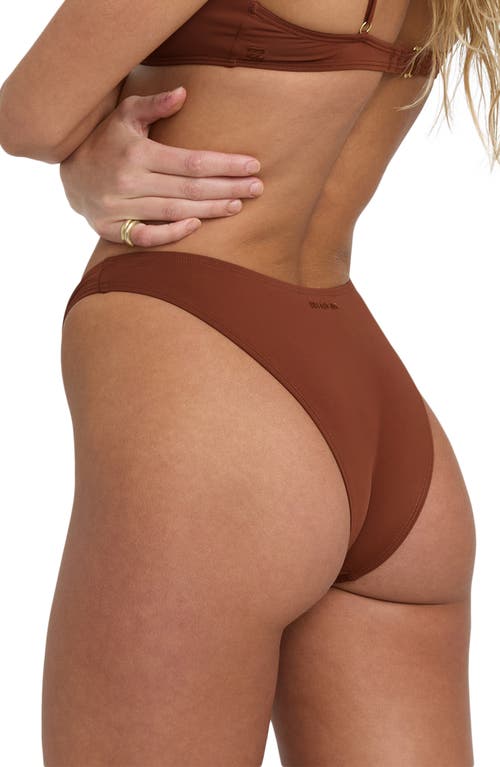 Billabong Sol Searcher Hike Bikini Bottoms In Brown
