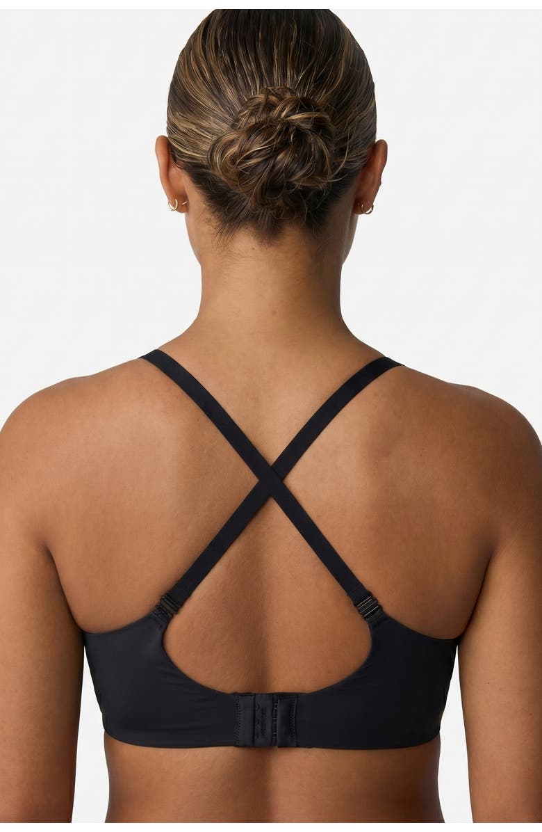 Harper Wilde Base Push-Up Bra, Alternate, color, Black