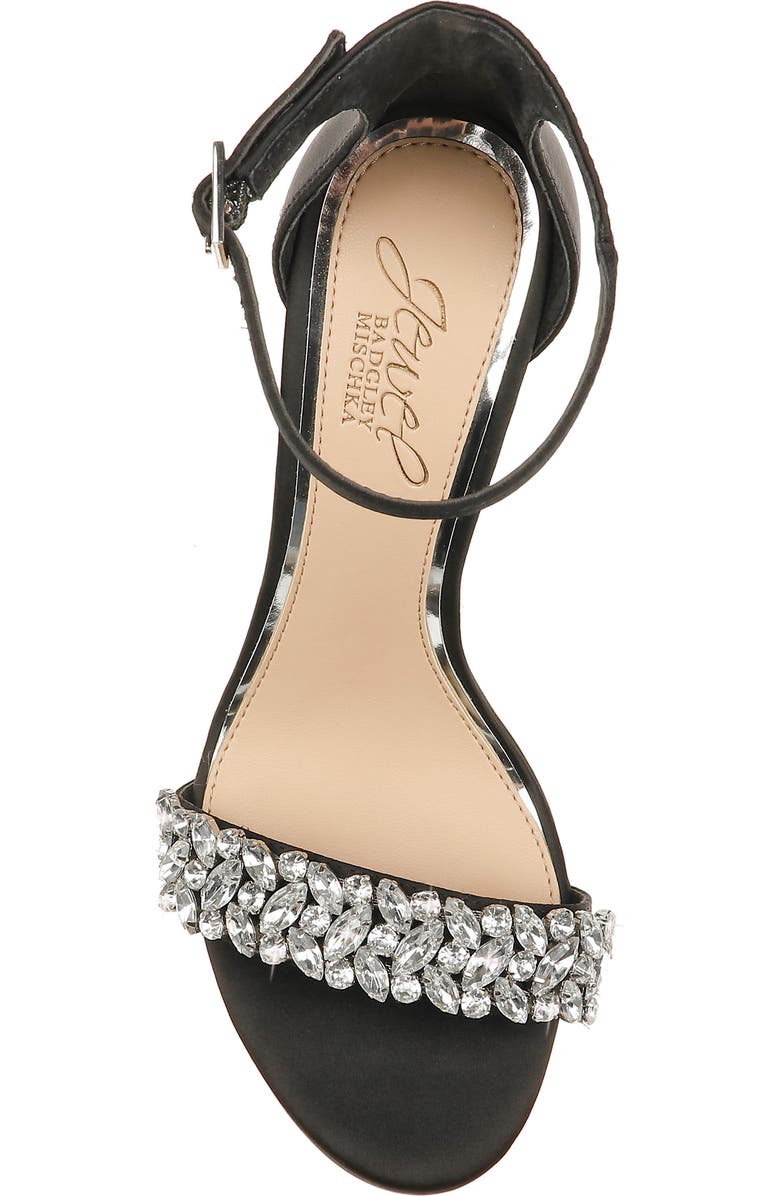 Jewel Badgley Mischka Baldwin Ankle Strap Sandal, Alternate, color,