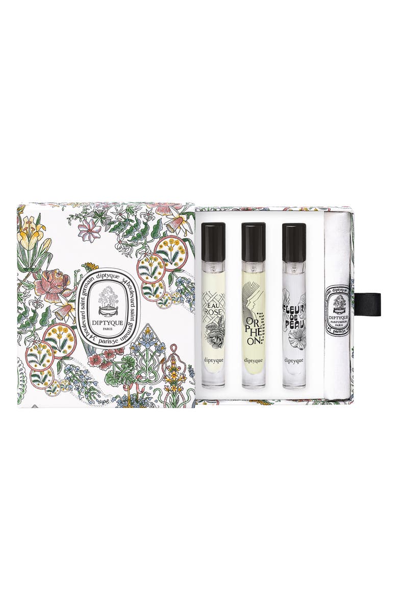 Diptyque Eau de Parfum 3-Piece Travel Discovery Set $110 Value, Alternate, color,