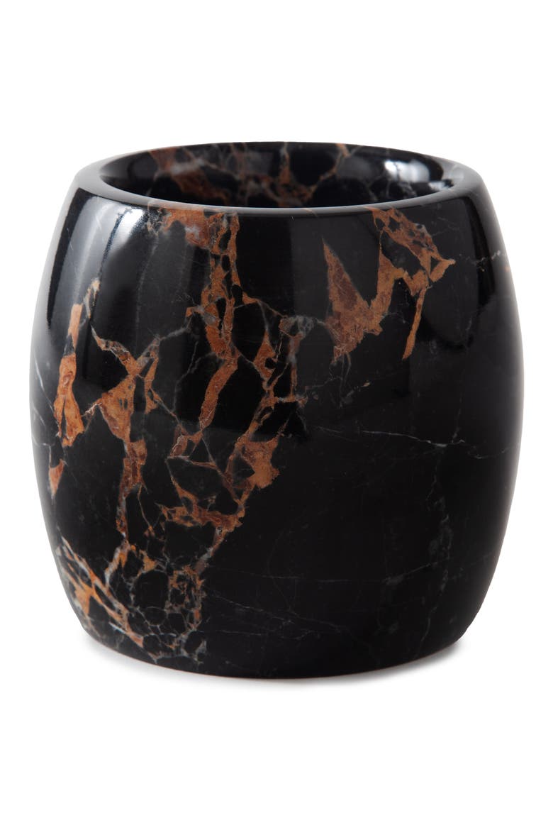 Athenas Marble Tumbler, Alternate, color, BLACK/ GOLD