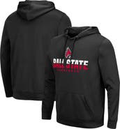 COLOSSEUM Men's Colosseum Black Ball State Cardinals Lantern Pullover Hoodie