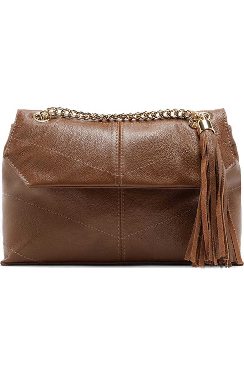 Arezzo Small Sony Leather Crossbody Bag, Main, color,