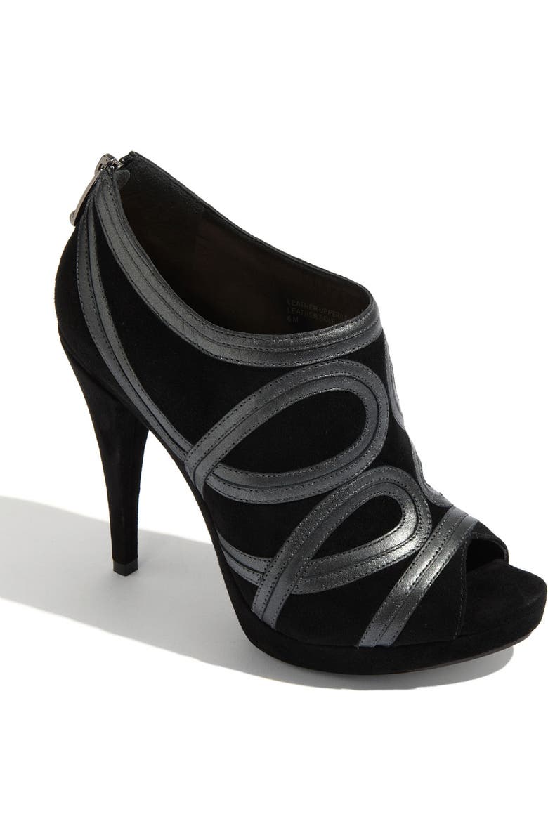 Via Spiga 'Ivie' Peep Toe Ankle Boot, Main, color,