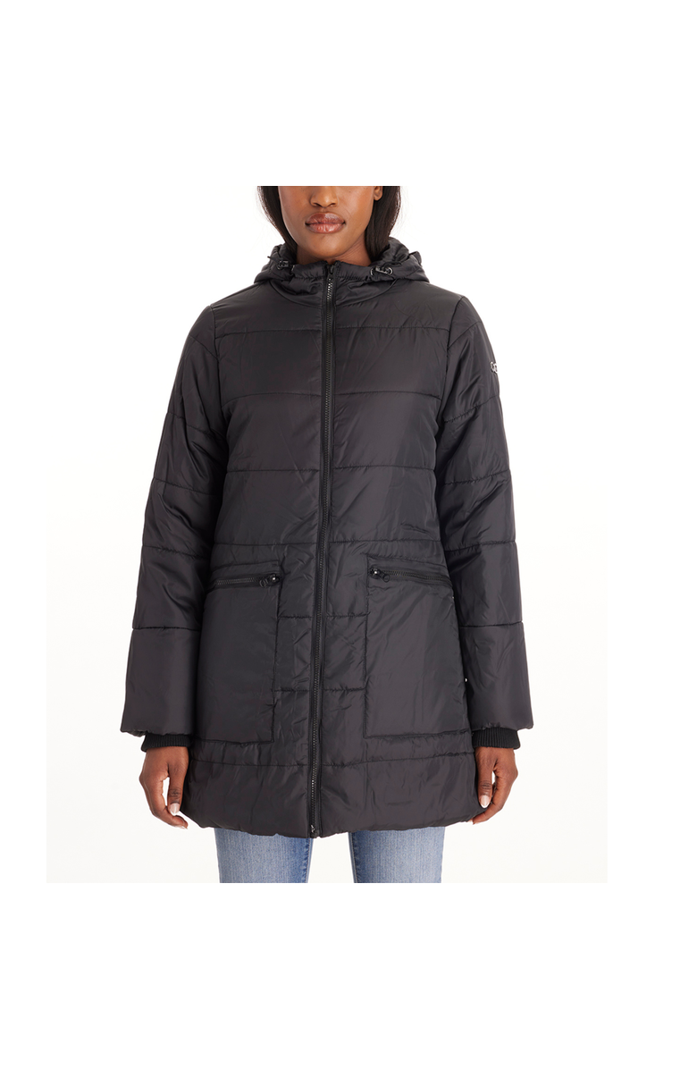 Modern Eternity Maternity Gianna - 3in1 Maternity Hybrid Puffer Jacket, Main, color, Black