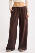 BP. Narrow Waistband Baggy Wide Leg Sweatpants