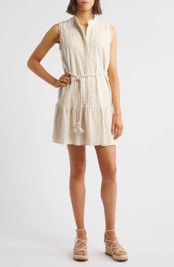 Adelyn Rae Ginny Textured Sleeveless Minidress