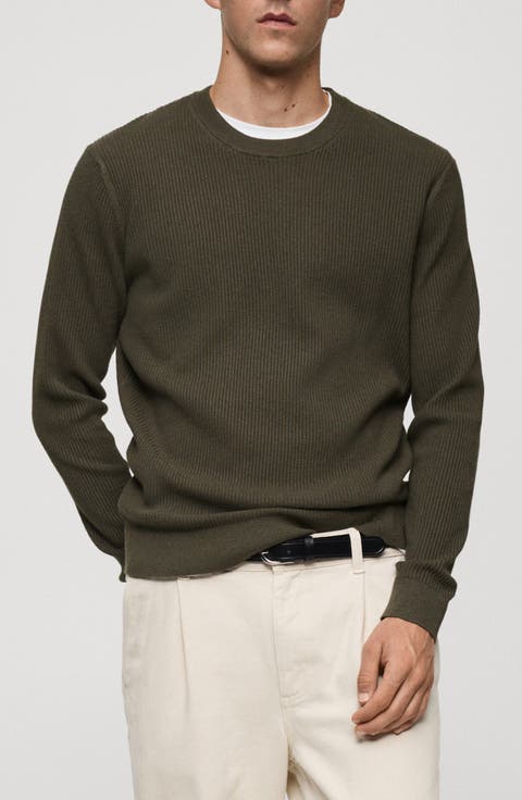 Rib Crewneck Sweater
