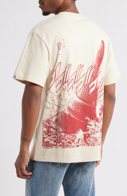 Icecream Explosion Oversize Graphic T-shirt