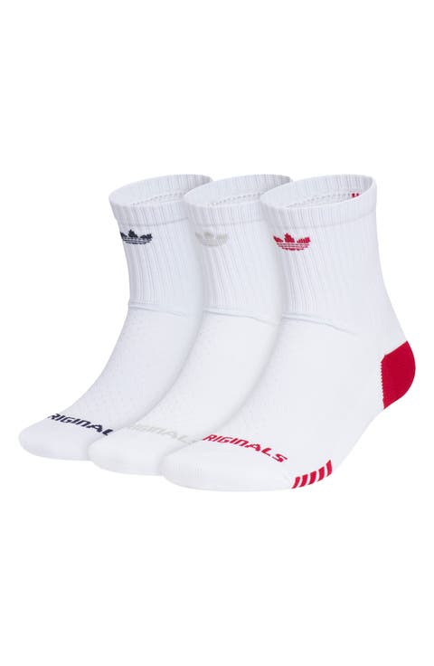Gender Inclusive Originals Tech 2.0 3-Pack Quarter Socks