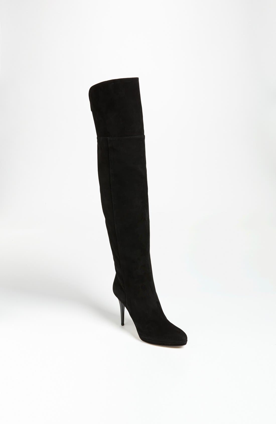 'Gypsy' Over the Knee Boot, Main, color, BLACK