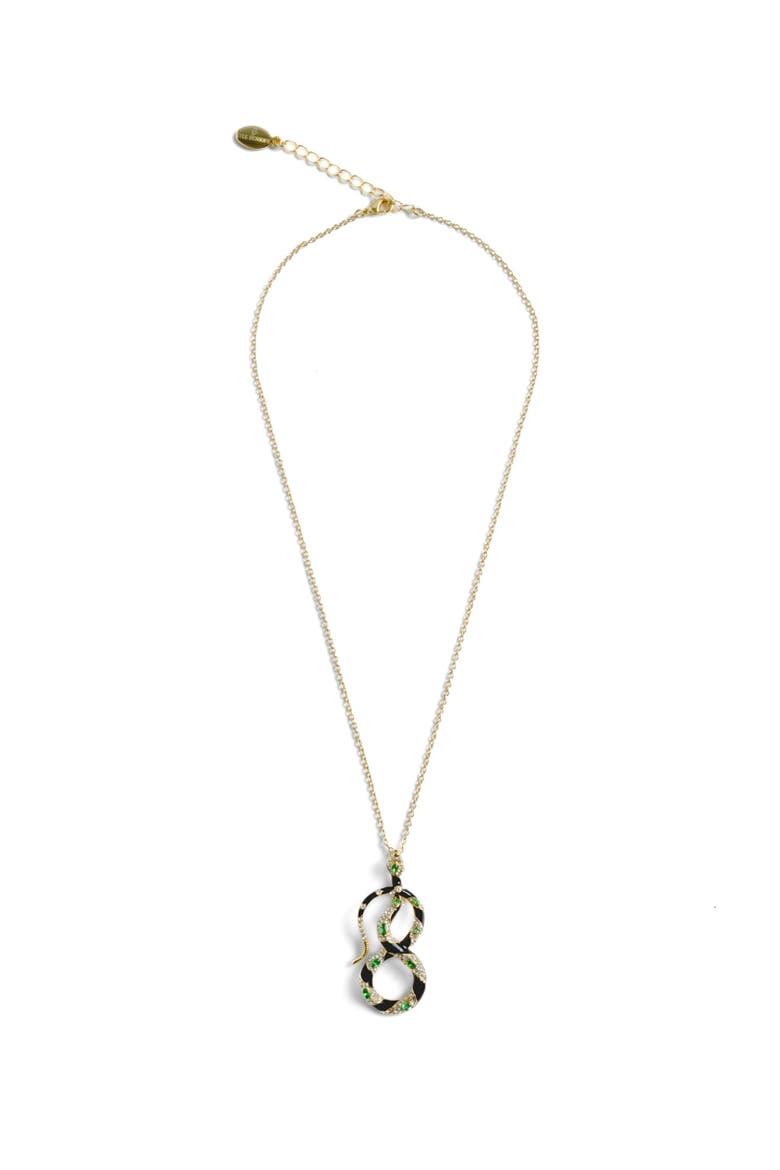 Bejewelled Snake Pendant, Alternate, color, Snake