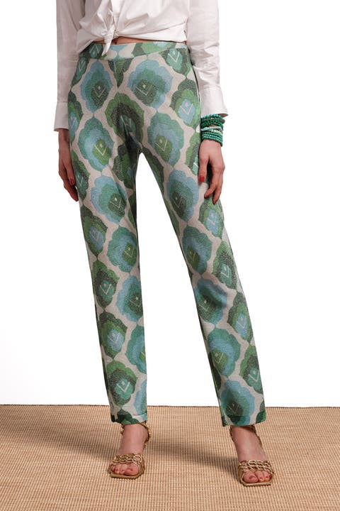 Robbie Pant Graphic Leaf