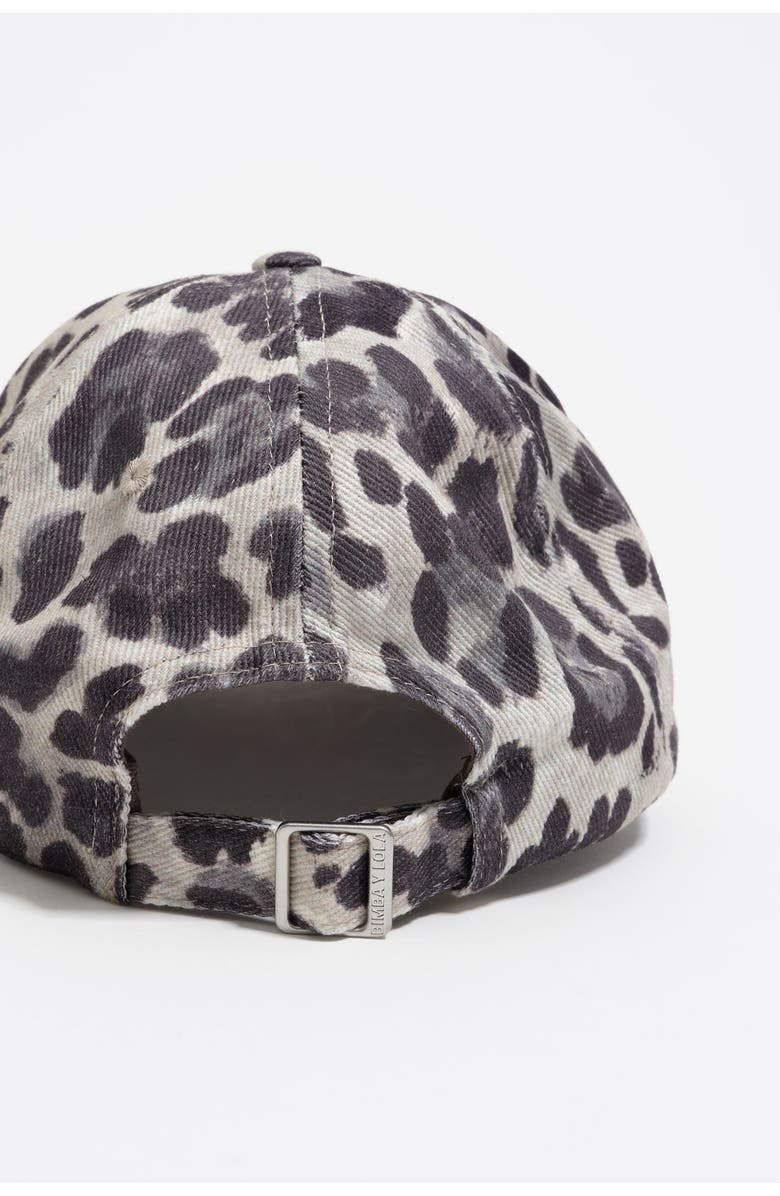 Bimba y Lola Leopard Cap, Alternate, color, Grey