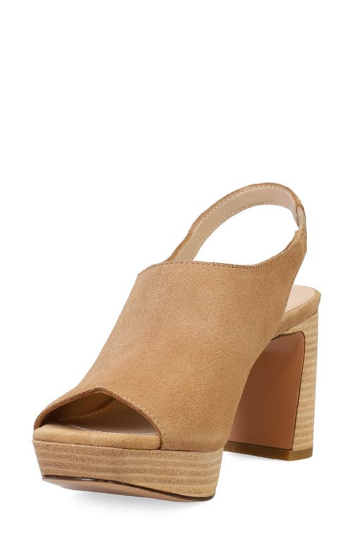 Pelle Moda Dace Slingback Platform Sandal
