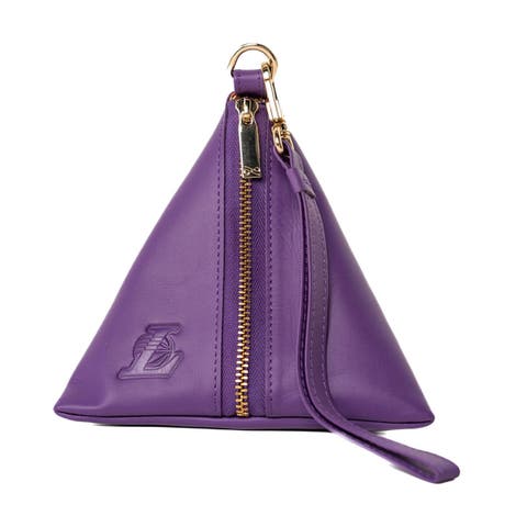 Los Angeles Lakers Rhea Dumpling Wristlet