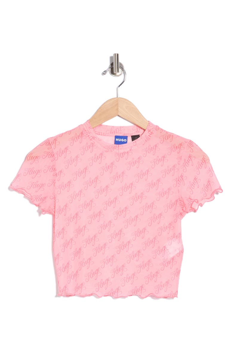 BOSS Daleana T-Shirt, Main, color, Pink