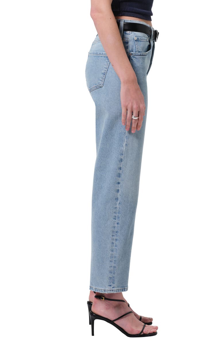 Citizens of Humanity Delfina High Waist Straight Leg Jeans, Alternate, color, Saloon