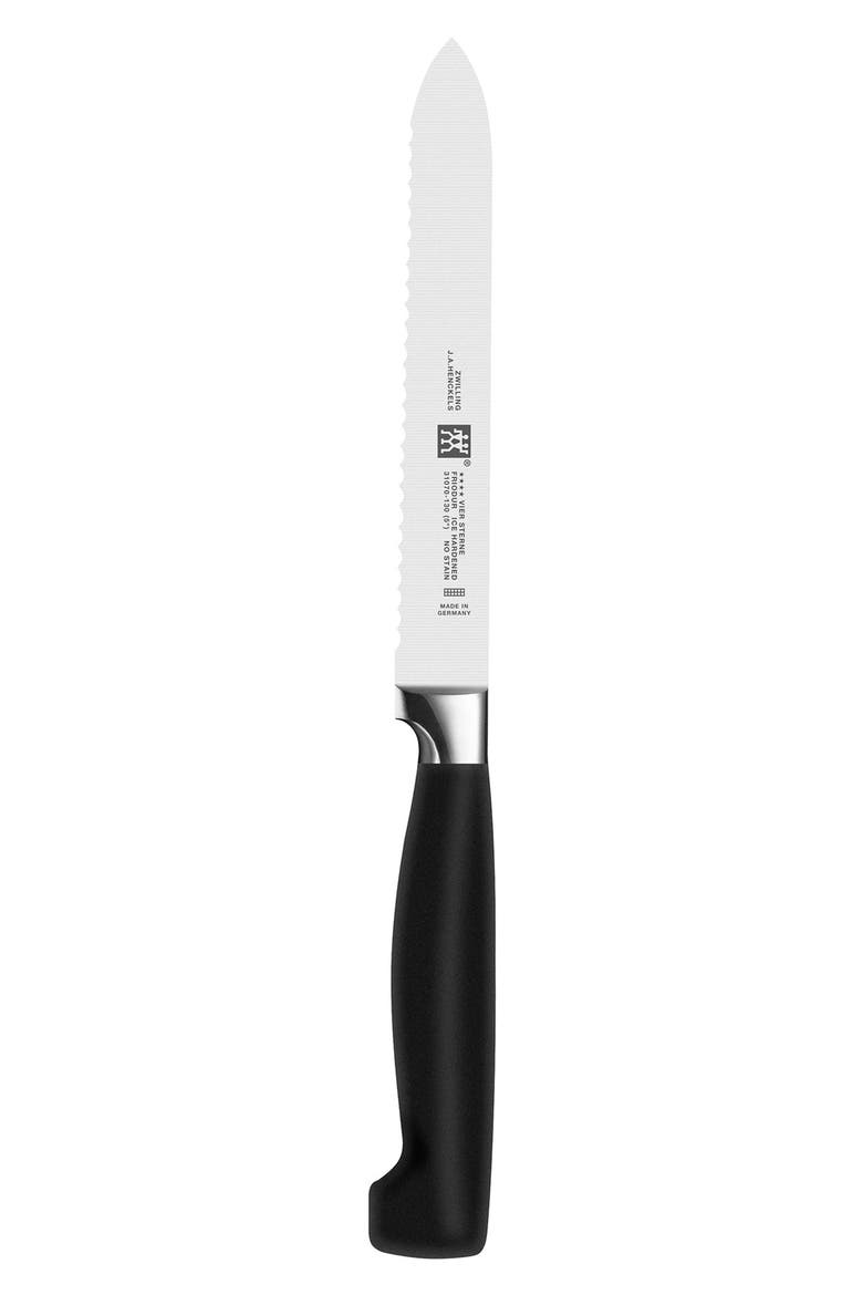 J.A. HENCKELS Four Star 8-Piece Knife Block Set, Alternate, color, STAINLESS STEEL