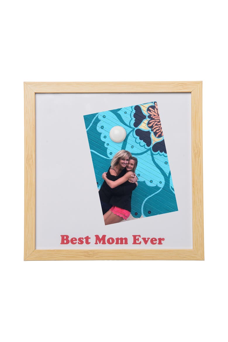 Best Mom Ever Magnetic Frame White, Main, color, White