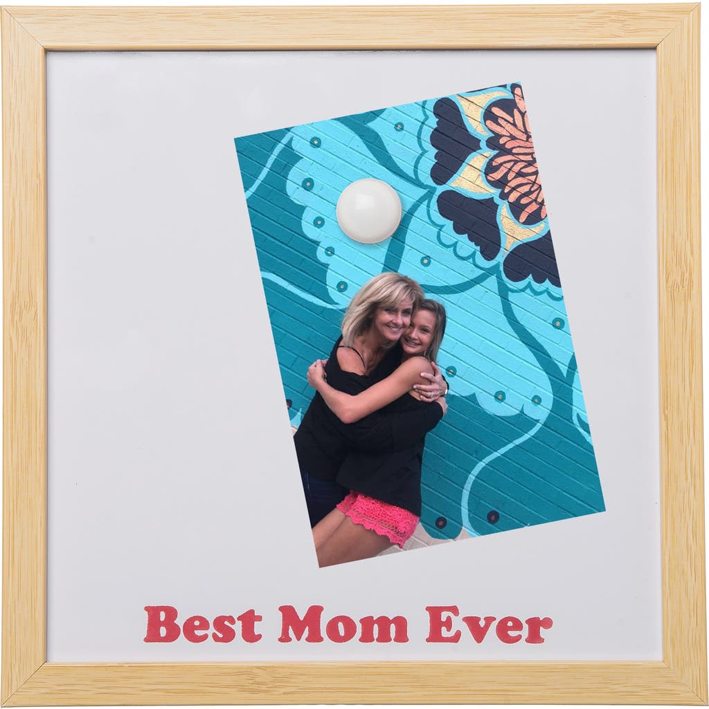 Totalee Gift Best Mom Ever Magnetic Frame White In Multi