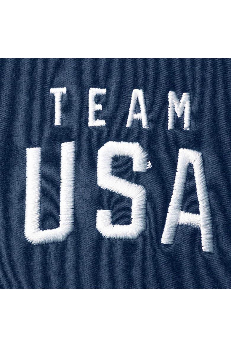 Men's Nike Navy Team USA Half-Zip Performance Jacket, Alternate, color, Navy