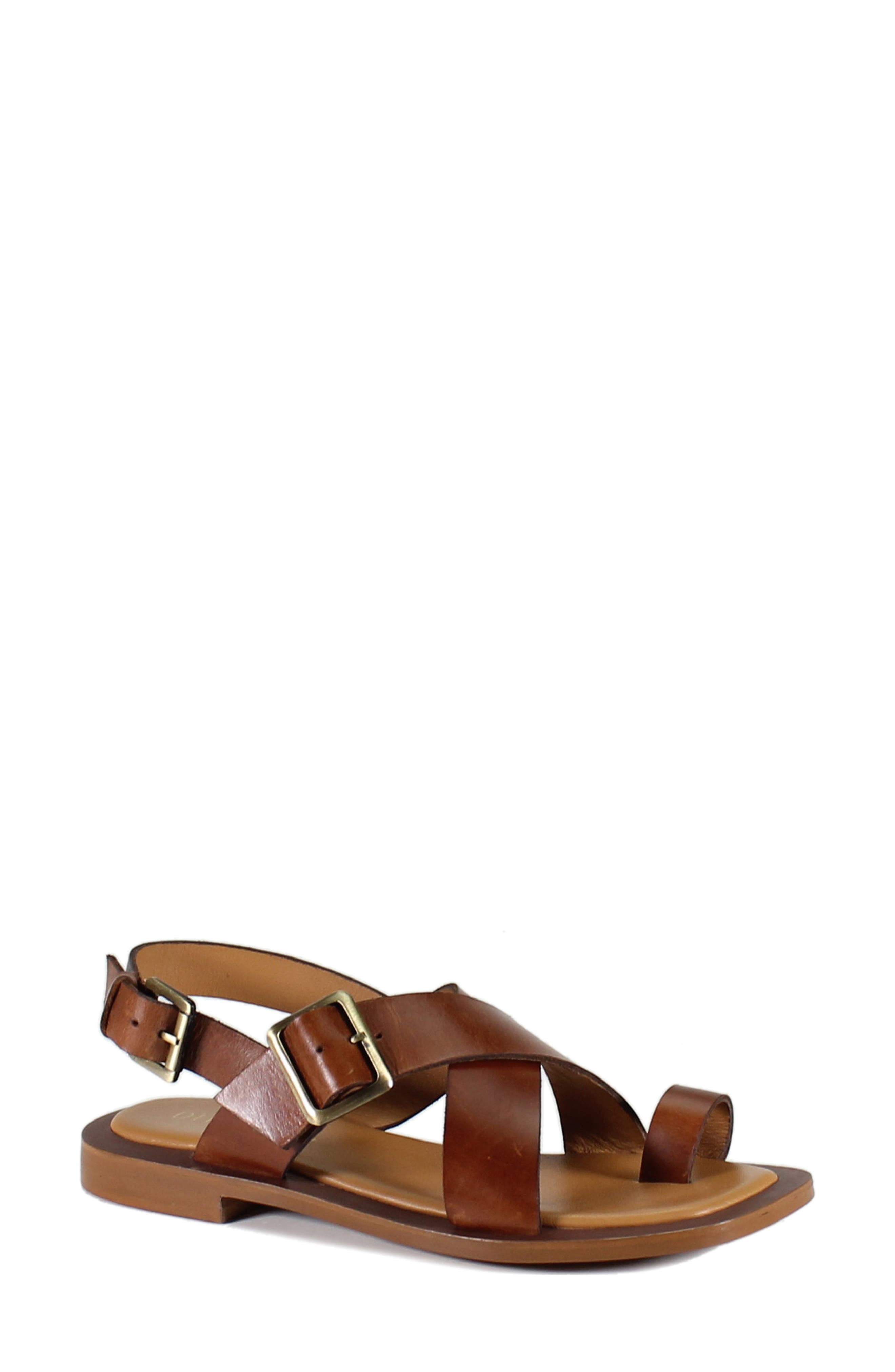 Candy Jam Toe Loop Sandal, Main, color, WHISKEY