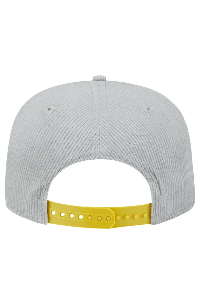 New Era Men's New Era Gray Los Angeles Rams Corduroy Golfer Adjustable Hat, Alternate, color, Gray