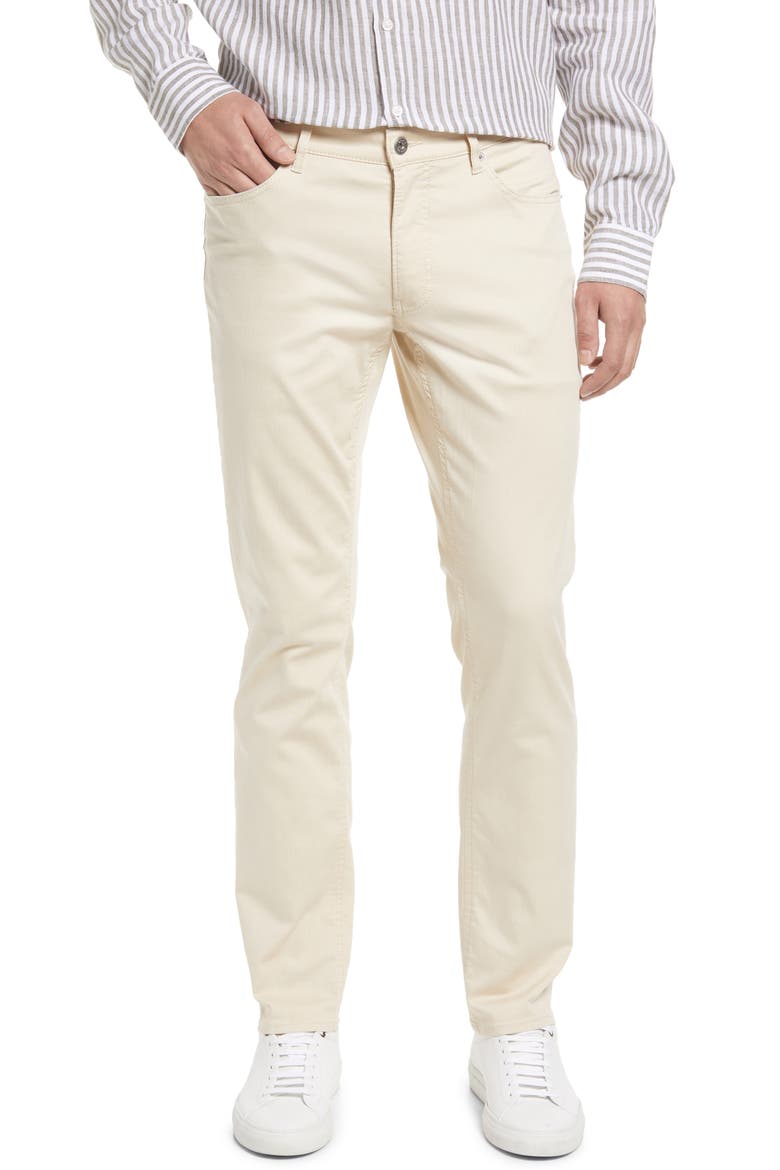 Men's Chuck Slim Fit Five Pocket Pants, Main, color, BEIGE