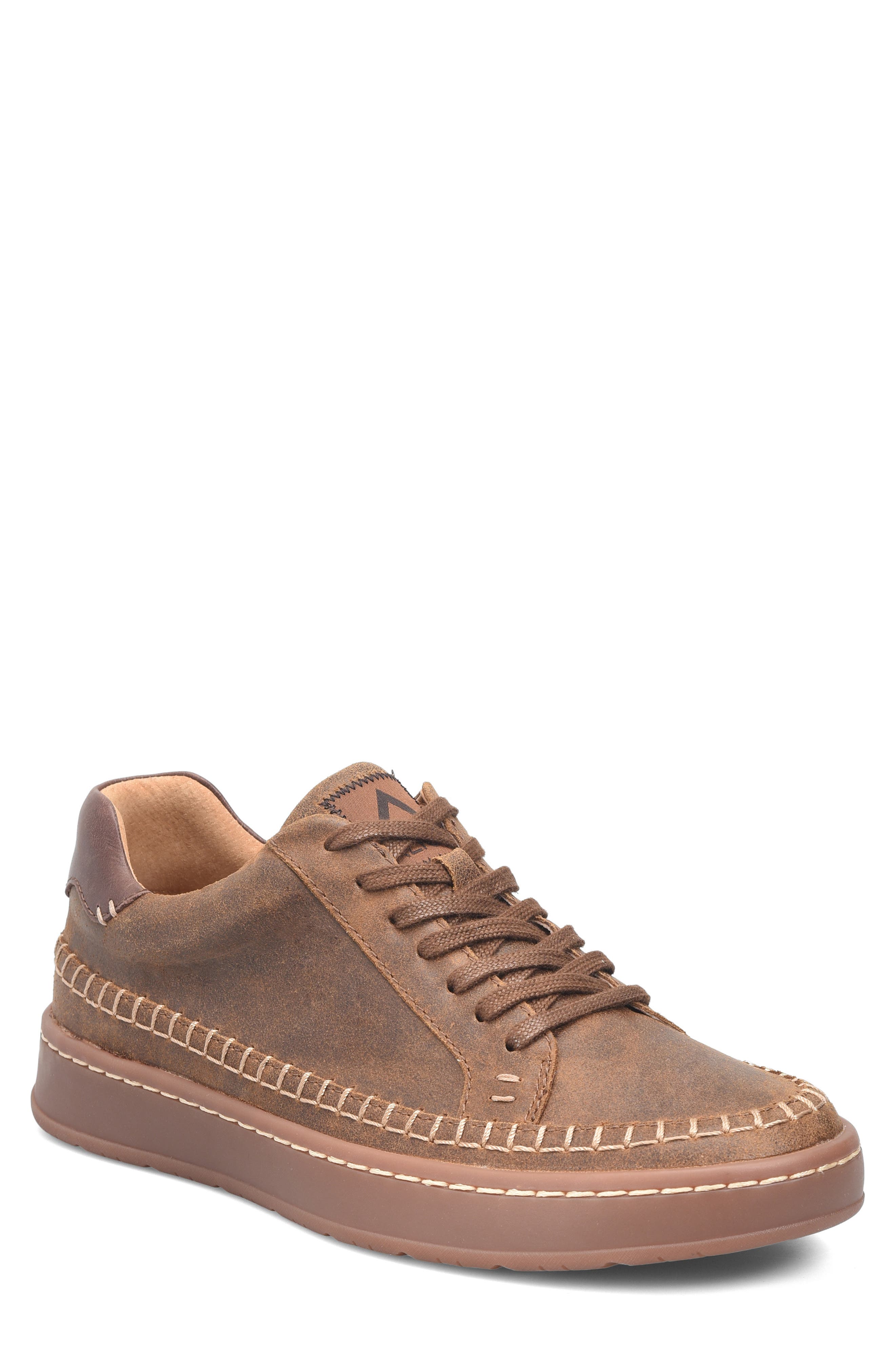 Voyage Sneaker, Main, color, BROWN