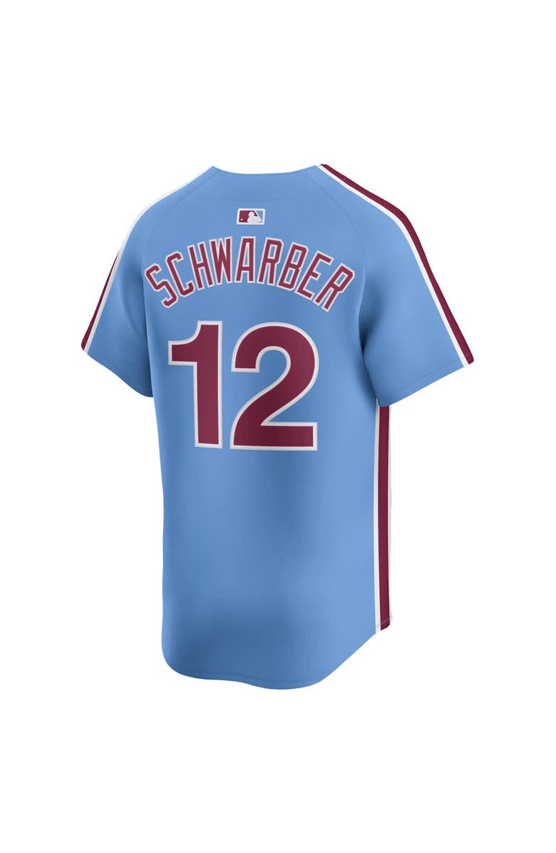 Nike Men's Nike Kyle Schwarber Light Blue Philadelphia Phillies Alternate Limited Jersey, Alternate, color, Light Blue