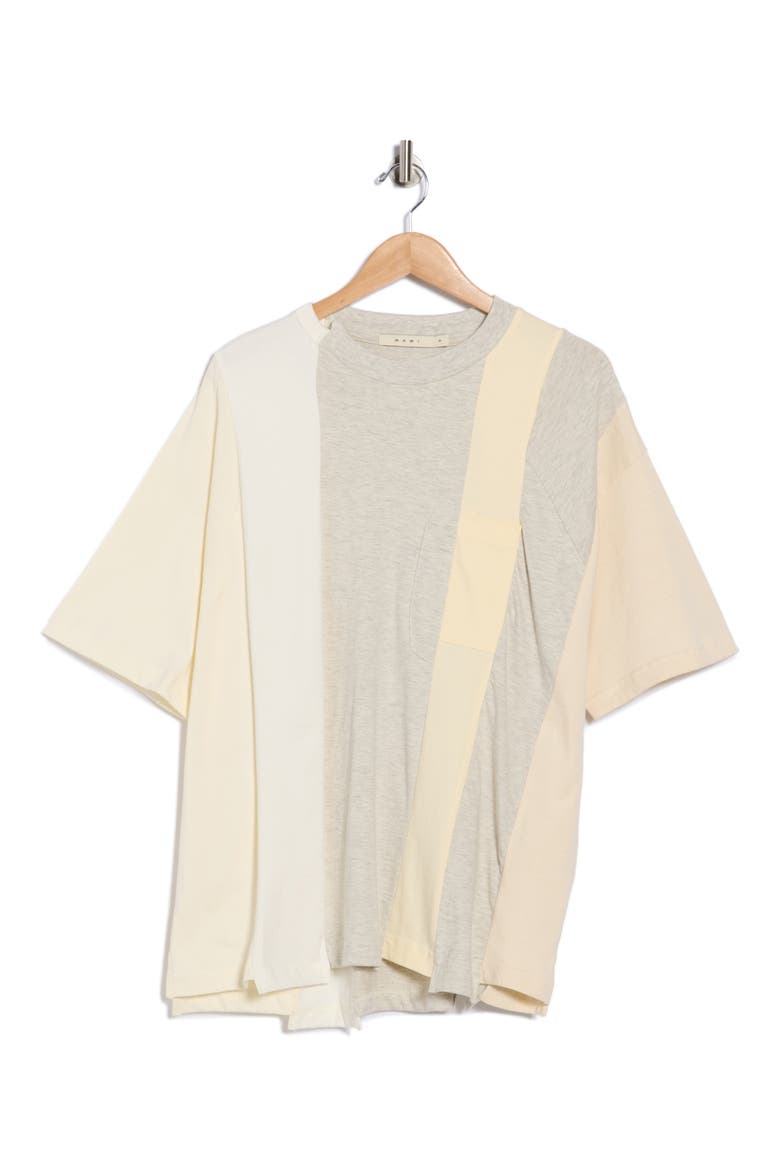 Multi Paneled T-Shirt, Alternate, color, OFF WHITE