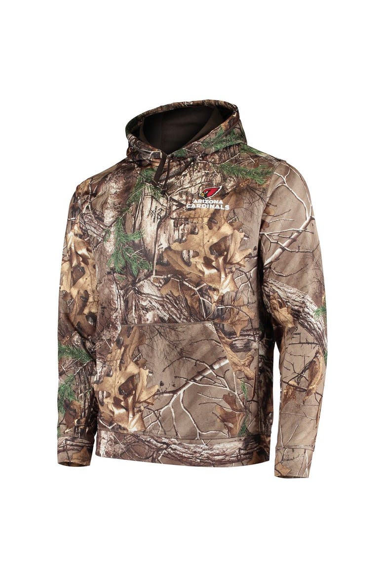 Men's Dunbrooke Realtree Camo Arizona Cardinals Circle Champion Tech Fleece Pullover Hoodie, Alternate, color, Realtree Camo