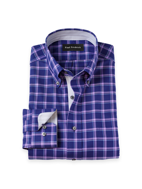 Men's Purple Button Down & Dress Shirts