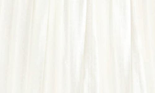 Gibsonlook Pleated Satin Midi A-line Skirt In Ivory